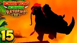 DONKEY KONG COUNTRY RETURNS HD #15 : LE VOLCAN GRONDE !