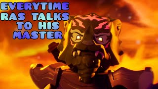 Every time Lord Ras talks to his master | Ninjago Dragons Rising