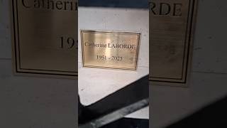 TOMBE DE CATHERINE LABORDE AU CIMETIÈRE DU MONTPARNASSE