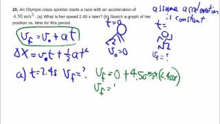 2-20: constant acceleration position vs time graph