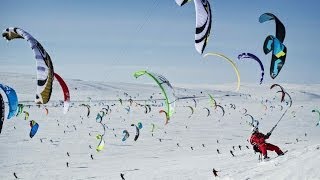 Wind Powered Ski and Snowboard Race - Red Bull Ragnarok