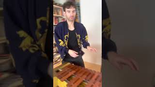 Zeze riff on steel pan, marimba, glockenspiel, and xylophone (no talking version) #Shorts