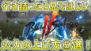 【ブレソ2】火力の上げ方⑤選！しっかり解説！【ブレイドアンドソウル2】