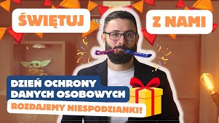 🎁 Niespodzianki z okazji Dnia Ochrony Danych Osobowych, 17 urodzin i 3,5k subów! 🚀