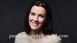 Paulina Zgoda polish actress Showreel Paulina Zgoda polish actress Showreel