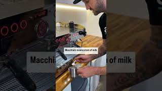 Confused about how to make a macchiato? Jimmy breaks it down real simple for you  #macchiato