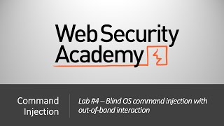 Command Injection - Lab #4 Blind OS command injection with out-of-band interaction | Long Version