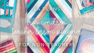 How Non-Teachers Can Use the Erin Condren Teacher Lesson Planner