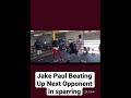 Jake Paul Beating Up Hasim Rahman Jr🥊💣#boxing #jakepaul #shorts