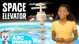 🚀 Ride to the Stars! 🌌 | Space Elevator Science Video for Kids | ABCmouse