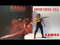 HIYA TOYS EXQUISITE SUPER Series 1/12:RAMBO FIRST BLOOD PART II Unboxing