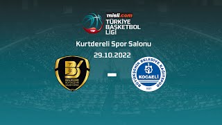 Balıkesir Büyükşehir Belediyespor - Kocaeli Büyükşehir Belediye Kağıt Spor misli.com TBL 4.Hafta