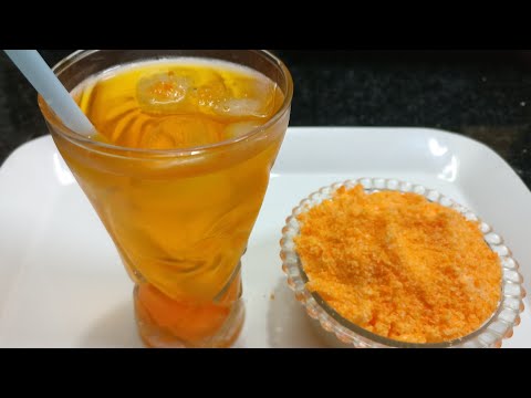 Ghar par banae ORANGE RASNA POWDER | TANG POWDER homemade Ghar par banae ORANGE RASNA POWDER | TANG POWDER homemade