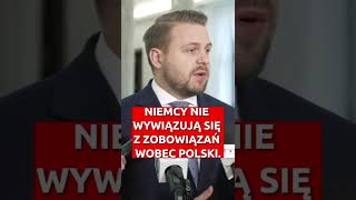 💥Niemcy nie wywiązują się z zobowiązań wobec Polski. Wiceminister Jacek Ozdoba #shorts