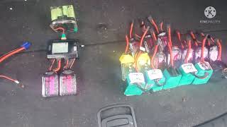 Field Charging setup, for drone lipos, how to charge all the batteries, faster