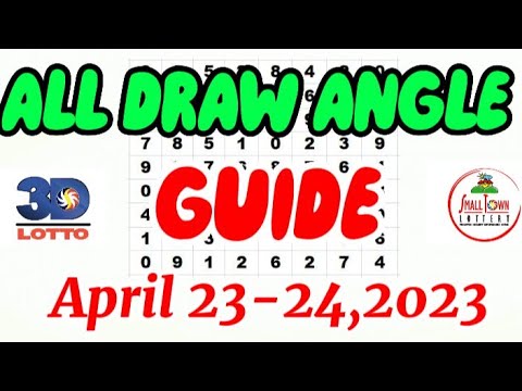 3d National All Draw Angle Guide And STL Visayas And Mindanao/ Swertres ...