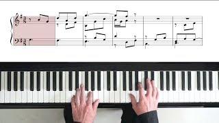 Bach Goldberg Variations “Variation 4” with Score - P. Barton FEURICH piano