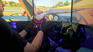 R.Shoulder POV l BARCELONA l Mazda MX5 CUP car l Sim Racing l Simucube