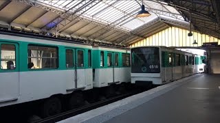 【フランス】 パリメトロ6号線 ビラケム駅　Paris Métro Line 6 Bir-Hakeim Station　(2014.4)