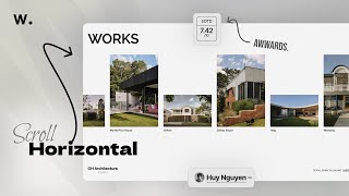 Awwwards-Level Horizontal Scroll Effect | GSAP ScrollTrigger 😍