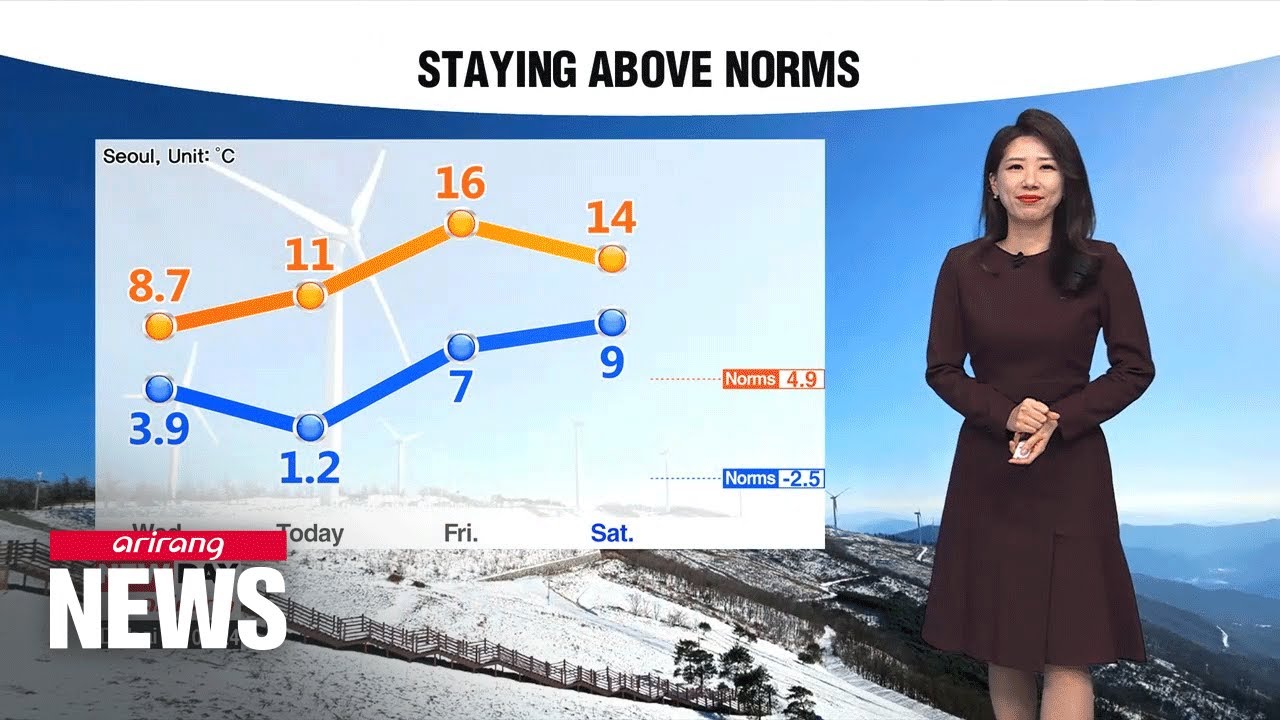 [Weather] Chilly This Morning, Much Warmer Than Norms This Afternoon ...