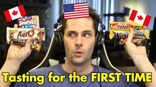 American Tries Popular Canadian Candy