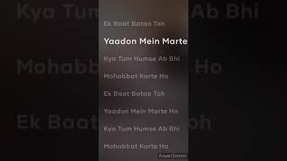 Ek Baat Batao Tohaadon Mein Marte Ho super hit song and lyrics