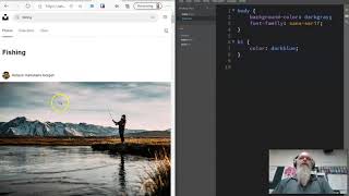Setting Up Brackets for HTML CSS with basic navigation