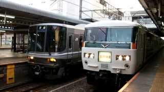 2014/07/29 【回送 ムーンライトながら】 185系 C7 + B5編成 \u0026 223系 大垣駅