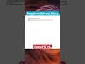 how to make dropdown menu selector in html css🔥 | Dropdown option menu selector #html#css#javascript