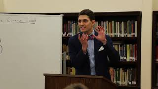 Anthony Jones - Wyoming Catholic College Senior Oration