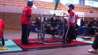 ジャパンクラシックベンチ 第一試技 192.5kg