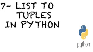 #7 How to Convert to List into Tuple | List to Tuple | Python tutorials | Spyder IDE