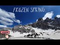 Lago di Coldai - Frozen Spring - cinematic footage