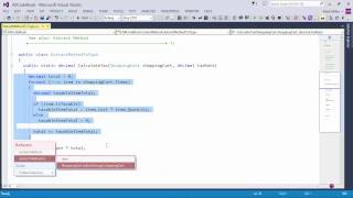 DevExpress CodeRush: Extract Method To Type