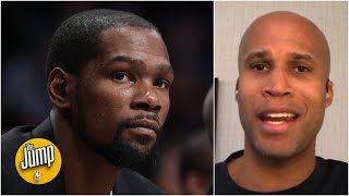 The Jump reacts to Kevin Durant's comments about James Harden and a possible trade