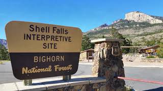 Lovely Shell Canyon and Shell Falls - Near Greybull, Wyoming