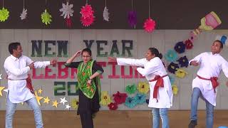 Panjabi dance  in R E D Staff Choreograph by Mr  Aslam Naagraj