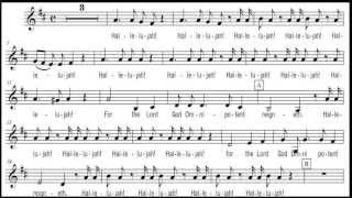 Hallelujah - Singing for Dummies (Alto Scores Vocal) Handel Messiah