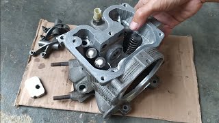 Wajib hukumnya pakai SIM/shim klep untuk MX King Vixion Bore Up