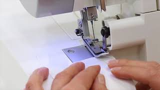 Threading a 3 Thread Serger Overlock Narrow - SINGER® 14CG754