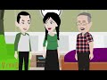 poor daughter part 2 english story animated story stories in english english life stories