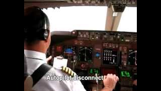 CAPT. ANDRE JOUBERT (Bonaire) LANDING HIS BOEING 747-400F AT SCHIPHOL..!