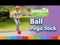 Inflate, Assemble, and Bounce on a Jump2It Ball Pogo Stick!