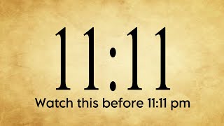 ✨11:11💌Watch This Before 11:11 Pm !!