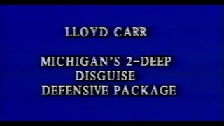 Michigan's 2-Deep Disguise Defensive Package - Lloyd Carr (1994)