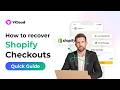 Shopify Abandoned Checkout Recovery with WhatsApp Automation | 🚀 YCloud Journey Guide (2026)