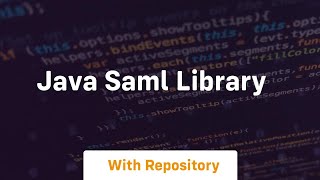 java saml library