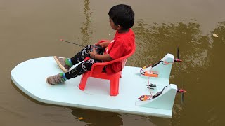 Build A Boat For My Son - How to make a single seat Boat For Kids
