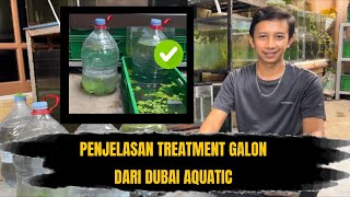 Tanya jawab dan penjelasan TREATMENT GALON dari DUBAI AQUATIC